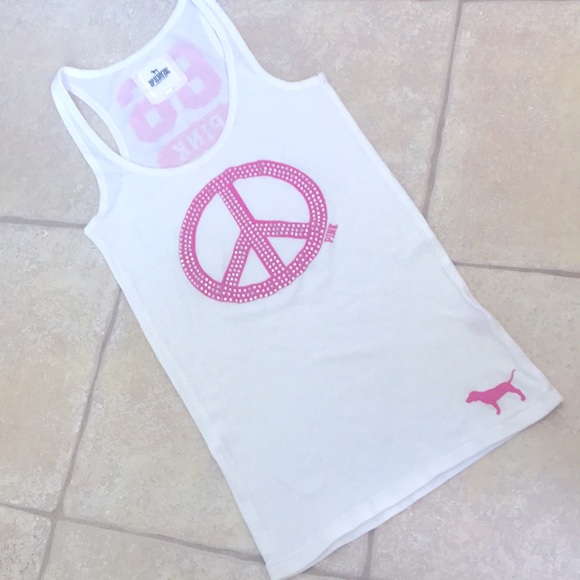 Vintage Vs Pink Victoria’s Secret bling tank - Picture 5 of 16